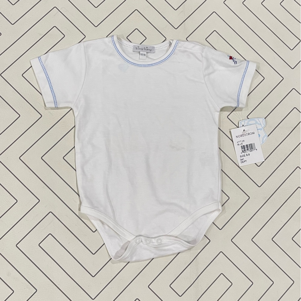 NWT Kissy Kissy White Onesie